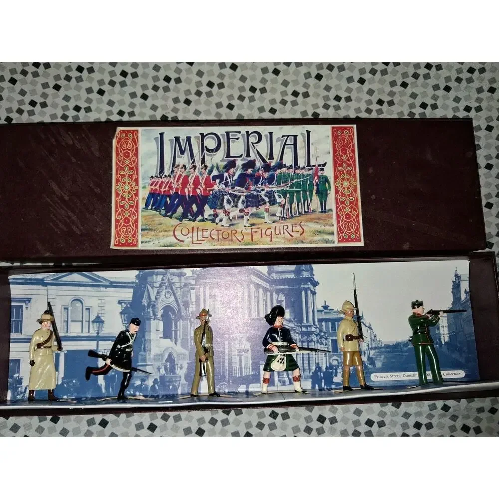 Imperial Collection Figurine Sample Box With Soilders From The First 6 Sets